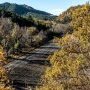 Les lignes régulières d'un beau labour d'automne